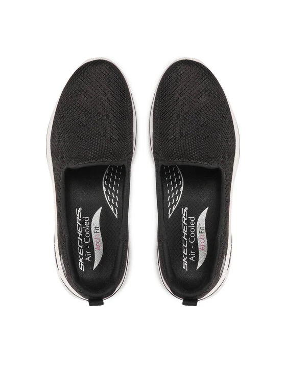 Εκπτωση 🌟 Skechers Γυναίκες Κλειστά Παπούτσια Κλειστά παπούτσια Go Walk Arch Fit 124401/BKW Μαύρο ⌛ 8 Εκπτωση 🌟 Skechers Γυναίκες Κλειστά Παπούτσια Κλειστά παπούτσια Go Walk Arch Fit 124401/BKW Μαύρο ⌛ - Image 6