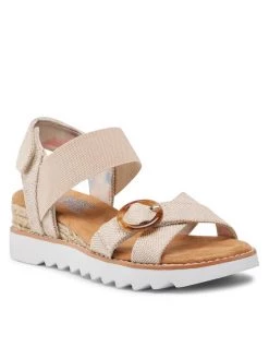 Ολοκαίνουργιο 😀 Skechers Γυναίκες Εσπαντρίγιες Spring Soiree 113861/NAT Μπεζ ⌛