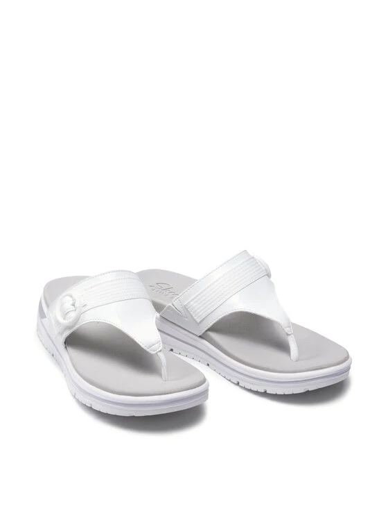 Φτηνός 🎁 Skechers Γυναίκες Σαγιονάρες Smooth Cruise 163201/WHT Λευκό 🔥 7 Φτηνός 🎁 Skechers Γυναίκες Σαγιονάρες Smooth Cruise 163201/WHT Λευκό 🔥 - Image 5