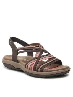 Νέος 🧨 Skechers Γυναίκες Σανδάλια Simply Stretch 163023/CHMT Καφέ 😉