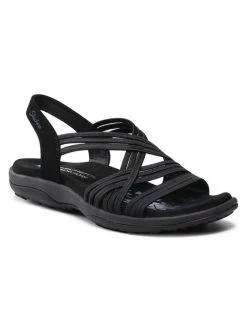 Προώθηση ⌛ Skechers Γυναίκες Σανδάλια Simply Stretch 163023/BLK Μαύρο 🎁