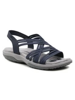 Καλύτερη πώληση ✨ Skechers Γυναίκες Σανδάλια Simply Stretch 163023/NVY Σκούρο μπλε 💯