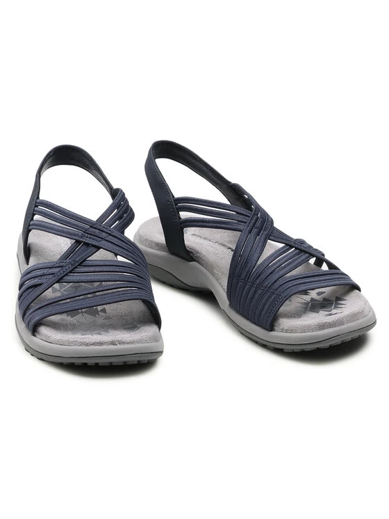 Καλύτερη πώληση ✨ Skechers Γυναίκες Σανδάλια Simply Stretch 163023/NVY Σκούρο μπλε 💯 7 Καλύτερη πώληση ✨ Skechers Γυναίκες Σανδάλια Simply Stretch 163023/NVY Σκούρο μπλε 💯 - Image 5