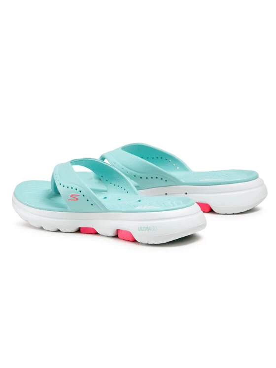 Νέος 🔥 Skechers Γυναίκες Σαγιονάρες Bali 111100/AQUA Μπλε 😍 5 Νέος 🔥 Skechers Γυναίκες Σαγιονάρες Bali 111100/AQUA Μπλε 😍 - Image 3