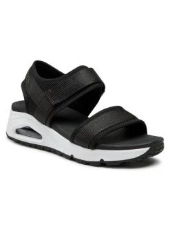 Πολύ καλή προσφορά ✨ Skechers Γυναίκες Σανδάλια New Sesh 119185/BKW Μαύρο 👍