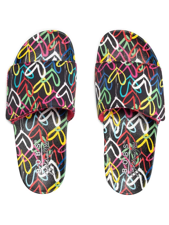 Ολοκαίνουργιο ✨ Skechers Γυναίκες Παντόφλες BOBS Love & ☀️ Summer 113613/BKMT Μαύρο 👍 8 Ολοκαίνουργιο ✨ Skechers Γυναίκες Παντόφλες BOBS Love & ☀️ Summer 113613/BKMT Μαύρο 👍 - Image 6