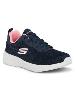 Αγορά 🥰 Skechers Γυναίκες Κοντά Αθλητικά Αθλητικά Homespun 12963/NVPK Σκούρο μπλε 😀