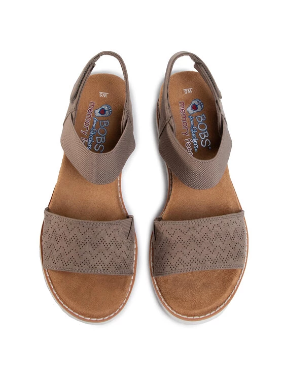 Εξοδος 🔥 Skechers Γυναίκες Σανδάλια BOBS Desert Kiss 31440/TPE Καφέ 🧨 7 Εξοδος 🔥 Skechers Γυναίκες Σανδάλια BOBS Desert Kiss 31440/TPE Καφέ 🧨 - Image 5