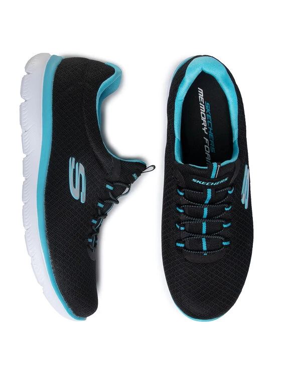 Κουπόνι ⭐ Skechers Γυναίκες Υποδήματα Παπούτσια Summits 12980/BKTQ Μαύρο 😉 7 Κουπόνι ⭐ Skechers Γυναίκες Υποδήματα Παπούτσια Summits 12980/BKTQ Μαύρο 😉 - Image 5
