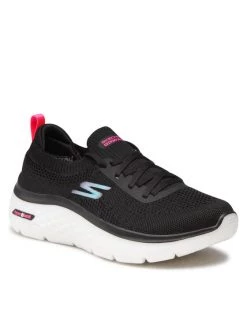 Εκπτωση ✔️ Skechers Γυναίκες Αθλητικά Go Walk Hyper Burst 124585/BKMT Μαύρο 🛒