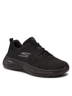 Skechers Κατάστημα 33 Best Pirce ⭐ Skechers Γυναίκες Αθλητικά Go Walk Arch Fit 124403/BBK Μαύρο 🥰