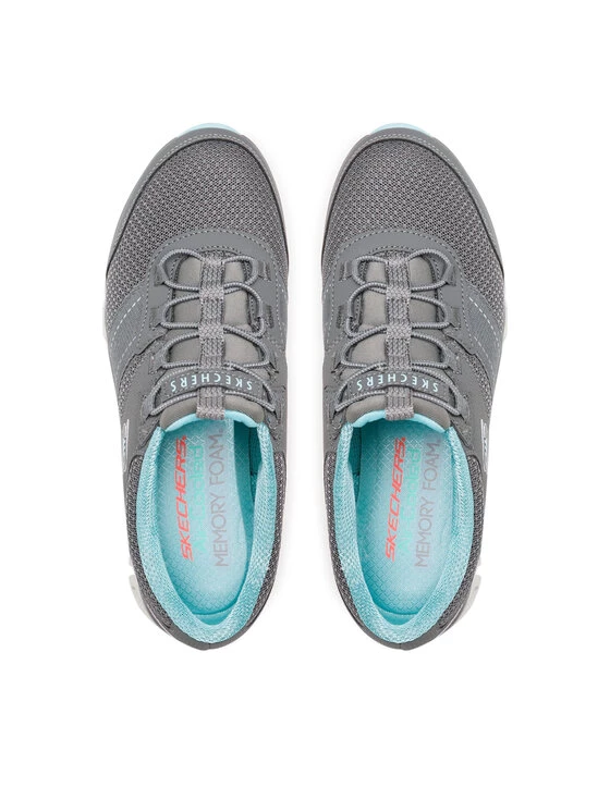 Πολύ καλή προσφορά 👍 Skechers Γυναίκες Αθλητικά Just Be You 104087/CCLB Γκρι 🔔 8 Πολύ καλή προσφορά 👍 Skechers Γυναίκες Αθλητικά Just Be You 104087/CCLB Γκρι 🔔 - Image 6