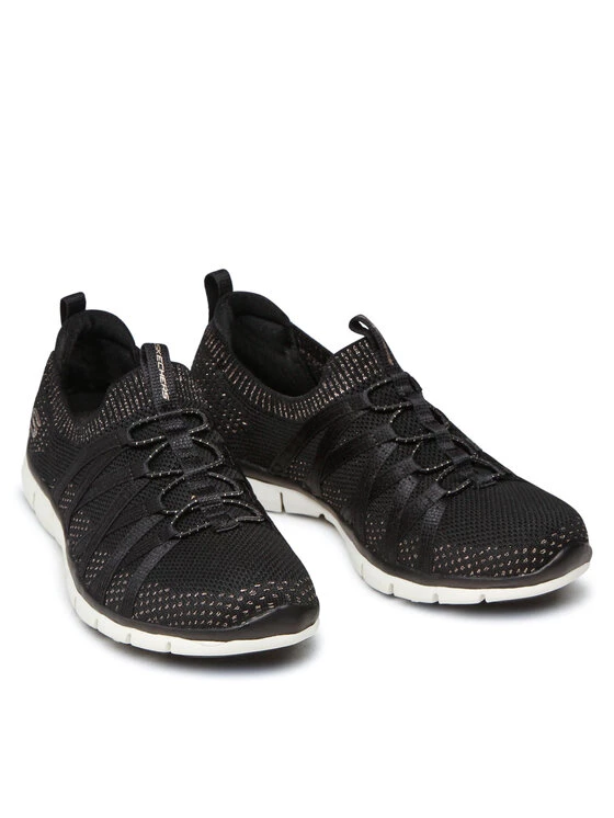 Ολοκαίνουργιο ✨ Skechers Γυναίκες Αθλητικά Sapphire 104157/BKRG Μαύρο 👍 7 Ολοκαίνουργιο ✨ Skechers Γυναίκες Αθλητικά Sapphire 104157/BKRG Μαύρο 👍 - Image 5