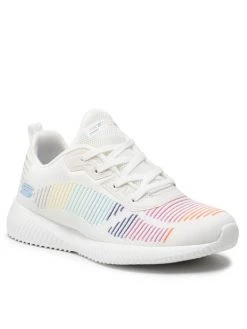 Κουπόνι 🥰 Skechers Γυναίκες Υποδήματα Παπούτσια BOBS SPORT Vintage Sole 117065/WHT Λευκό ⌛