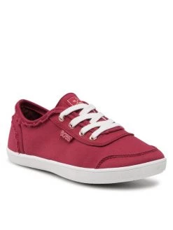 Η καλύτερη συμφωνία 💯 Skechers Γυναίκες Κλειστά Παπούτσια Πάνινα παπούτσια Bobs B Cute 33492/RED Μπορντό ✔️
